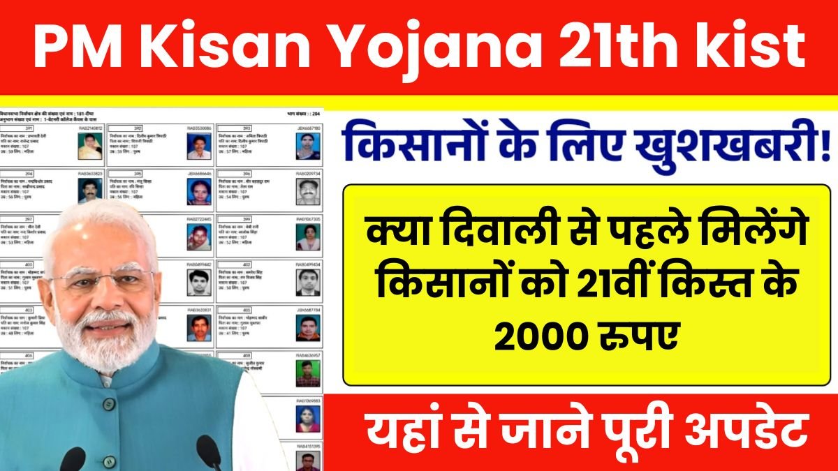 PM Kisan Yojana 21th kist